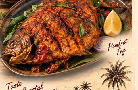 Stuffed Pomfret
